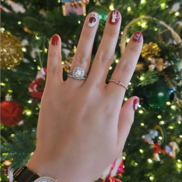 Tiffany & Co. Soleste Cushion Double Halo Diamond Engagement Ring 1.63 ct D VS1 - Picture 12 of 12